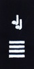 Stickabzeichen Gürtelstreifen Ju-Jutsu Dan-Grade Accessoires Sticker Aufnäher Stickabzeichen Guertel Ju+Jutsu Ju-Jutsu Stickabzeichen