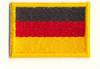 Stickabzeichen Deutschland-Flagge Accessoires Sticker Aufnäher Stickabzeichen Flagge Diverse