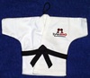 Doll-Jacket Karate Accessoires Maskottchen Karate Minijacke Mini-Jacke Minianzug Mini-Anzug Doll-Jacket Miniatur Kampfanzug Kimono Kampfanzüge