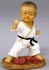 Mönch mit zerschlagenem Krug Accessoires Budo-Flair Geschenk Karate Taekwondo Judo Figuren japanische+figuren Divers kendo kungfu kung+fu wushu moench Statue Statuette TKD