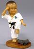 Mönch in Kranichstellung Accessoires Budo-Flair Geschenk Karate Taekwondo Judo Figuren japanische+figuren Divers kendo kungfu kung+fu wushu moench Statue Statuette TKD