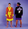 Thaismai Wettkampf-Mantel mit gesticktem Logo Anzuege Kickboxing Kickboxen Umhang Mantel boxermantel Kleidung Bekleidung