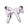 Anstecknadel Taekwondo - rund - Accessoires Anstecker+Pins