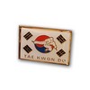 Anstecknadel Taekwondo - rechteckig - Accessoires Anstecker+Pins