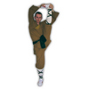 Anzug Shaolin Premium braun-orange Anzuege kungfu Kung-Fu Kung+Fu Kungfu tai+chi taiji tai-chi taichichuan Wushu Qigong Qi Gong kungfu anzug  kungfuanzug kungfu-anzug kung-fu-anzug Uniform Bekleidung Kleidung Kampfsport Kampfsportanzug Kampfanzug Kampfanzüge
