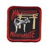 Aufnäher Mach Karate Accessoires Sticker Aufnäher Stickabzeichen Karate