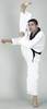 FujiMae Taekwondoanzug Master Profi schwarzes Revers