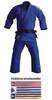 Adidas Champion Gi Judo Line, blau Anzuege Judo Judogi Judoanzug Kampfsport Kampfsportanzug Kampfanzug Kampfanzüge Uniform Kleidung Bekleidung Kimono