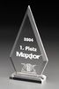 Clipped Pyramid Trophy Wettkampfartikel Ehrungen Pokale Trophäen Pokal Auszeichnungen Acryl-Trophäen Standard