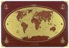 Druck Maritime Kollektion Accessoires Budo-Flair Geschenk Maritime Welt-Karten