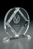 Crystal Rhomb Award Wettkampfartikel Ehrungen Pokale Trophäen Pokal Auszeichnungen Kristallglas-Trophäen Standard
