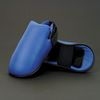 Fuß-Spannschutz Karate, blau Safety CE Spann-Gelenkschutz Schienbeinschutz Spannschutz