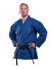 Karate-Jacke in blau Anzuege Karategi Karate Jacken Karateanzug einzeljacke Kampfsport Kampfsportanzug Kampfanzug Kampfanzüge Uniform Kleidung Bekleidung Einzeljacken Kimono