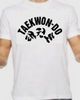T-Shirt mit oder ohne Bedruckung Accessoires Bedruckungen Individuelle Druckservice T-Shirt bunt farbig Taekwondo Transfer TKD