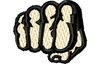 Stickmotiv Faust / Karate Fist - EMB-9248 Bestickung Bestickungsservice Textilbestickung Stickservice Individuelle motivbestickung Stickdesign Stickmotiv Kampfsport Judo Karate Kungfu Kung+Fu kendo Aikido Kickboxing Martial Arts Jeet+Kune+Do Taekwondo