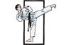 Stickmotiv Taekwondo - EMB-SP661 Bestickung Bestickungsservice Textilbestickung Stickservice Individuelle motivbestickung Kampfsport Stickdesign Stickmotiv Drache Drachen koreanisch Taekwondo Hapkido Budo