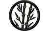 Stickmotiv Bambus / Bamboo Crest - EMB-NZ531 Bestickung Bestickungsservice Textilbestickung Stickservice Individuelle motivbestickung Stickdesign Stickmotiv Divers Japan japanisch  Wappen