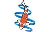Stickmotiv Kommerzieller Koi / Commercial Koi - EMB-FL581 Bestickung Bestickungsservice Textilbestickung Stickservice Individuelle motivbestickung Stickdesign Stickmotiv Tier Tiere Fisch Fische