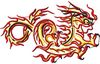 Stickmotiv Drachen / Dragons 16 - EMB-NZ736 Bestickung Bestickungsservice Textilbestickung Stickservice Individuelle motivbestickung Kampfsport Stickdesign Stickmotiv Divers asiatischer chinesischer Drache Drachen japanischer