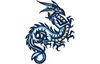 Stickmotiv Drachen / Dragons 20 - EMB-NZ740 Bestickung Bestickungsservice Textilbestickung Stickservice Individuelle motivbestickung Kampfsport Stickdesign Stickmotiv Divers asiatischer chinesischer Drache Drachen japanischer