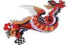 Budoten Stickmotiv Asiatischer Vogel / Oriental Bird (Phönix) - EMB-15165
