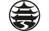 Stickmotiv Tempel / Temple, Crest - EMB-NZ551 Bestickung Bestickungsservice Textilbestickung Stickservice Individuelle motivbestickung Stickdesign Stickmotiv Divers Japan japanisch  Wappen