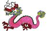 Stickmotiv Drachen / Dragon - EMB-15036 Bestickung Bestickungsservice Textilbestickung Stickservice Individuelle motivbestickung Kampfsport Stickdesign Stickmotiv Divers asiatischer chinesischer Drache Drachen japanischer
