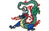 Stickmotiv Drachen / Dragon - EMB-LH464 Bestickung Bestickungsservice Textilbestickung Stickservice Individuelle motivbestickung Kampfsport Stickdesign Stickmotiv Divers asiatischer chinesischer Drache Drachen japanischer