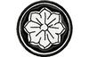 Stickmotiv Lotus, Crest - EMB-LJ381 Bestickung Bestickungsservice Textilbestickung Stickservice Individuelle motivbestickung Stickdesign Stickmotiv Divers Japan japanisch  Wappen