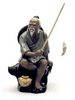 Fischer Accessoires Budo-Flair Geschenk Keramik chinesische+figuren Divers Statue Statuette