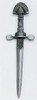 Miniatur-Schwert 64107 briefoeffner alte waffen schwerter europaeische+waffen geschenke miniaturen sammelschwerter minisammelschwerter XWAFFEN