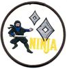 Stickabzeichen Ninja Schwert Accessoires Ninjutsu Sticker