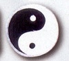 Stoffabzeichen Yin & Yang Accessoires Sticker Aufnäher Stickabzeichen kungfu Kung-Fu Kung+Fu Kungfu
