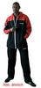 Jogging-Anzug TOP TEN für Damen, rot/schwarz Freizeitartikel Trainingsanzuege Jogginganzuege Trainingsanzug fitnessanzug Kleidung Bekleidung