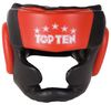 Kopfschutz TOP TEN Sparring schwarz/rot Safety CE Kopfschutz Schutzprogramm Top+Ten ohnemaske