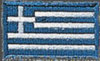 Stickabzeichen Griechenland Accessoires Sticker Aufnäher Stickabzeichen Flagge
