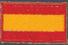 Stickabzeichen Spanien Accessoires Sticker Aufnäher Stickabzeichen Flagge