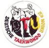 Stickabzeichen DTU Accessoires Sticker Aufnäher Stickabzeichen Taekwondo TKD