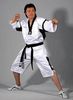 KWON Taekwondo Anzug Evolution, schwarzes Revers