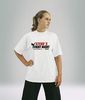 T-Shirt weiß mit Druck Kickboxing Accessoires T-Shirt Freizeitartikel Kleidung Bekleidung Kickboxen Kickboxing T-Shirts TShirts TShirt Freizeitbekleidung