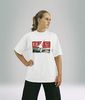T-Shirt weiß mit Druck TKD Chinesische Mauer Accessoires T-Shirt Freizeitartikel Kleidung Bekleidung Taekwondo TKD T-Shirts TShirts TShirt Freizeitbekleidung