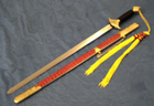 Budoten Tai Chi Schwert, feste Metallklinge (stumpf)