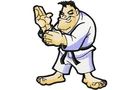 Budoten Stickmotiv Kämpfer / Martial Arts / Judo - EMB-CJ827
