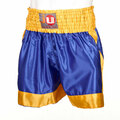 Ju-Sports Thaiboxhose  uni  blau/gelb