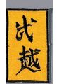 DanRho Stickabzeichen Kung Fu