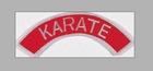 DanRho Stickabzeichen Karate