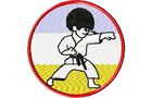 Budoten Stickmotiv Patch Karate Kid - EMB-9233