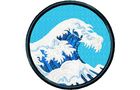 Stickmotiv Japanische Welle von Hokusai / Japanese