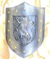 Heraldischer Kampfschild Heinrich der Löwe