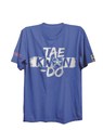 Top Ten ITF T-Shirt TopTen Taekwondo, Blau